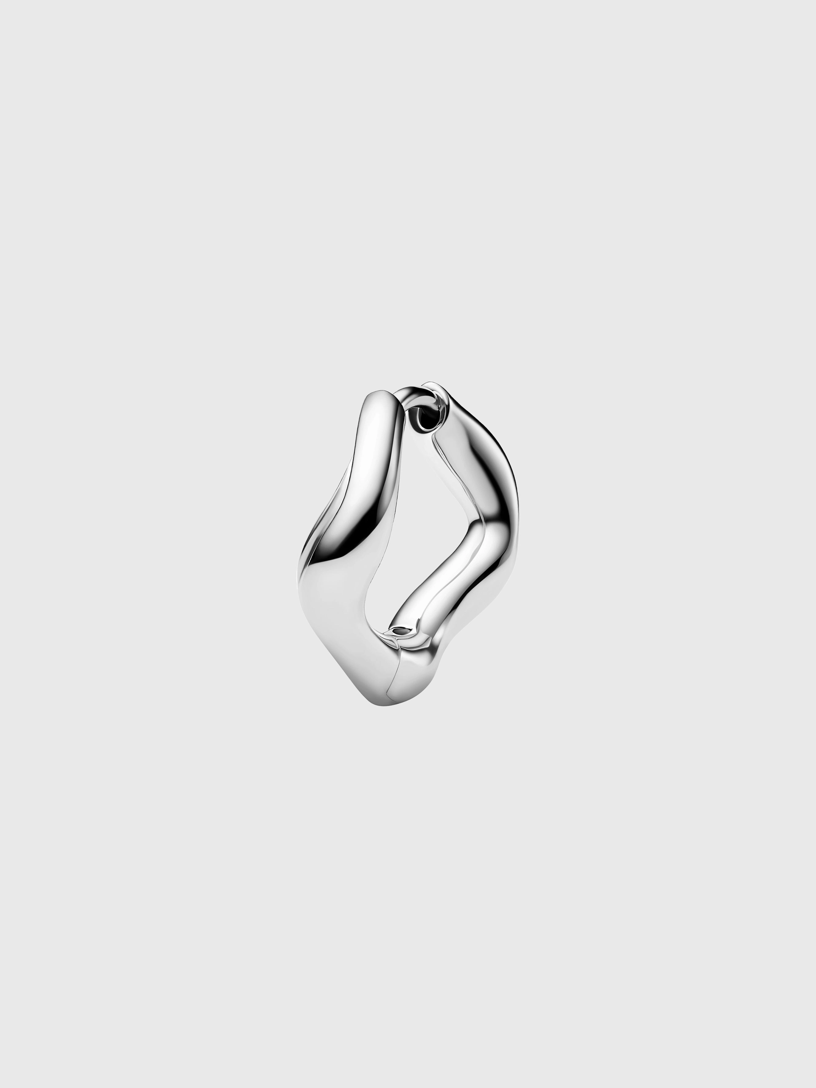 Trending Now Offer End-of-Week Deals Anil 10 Huggie Earring In Silver