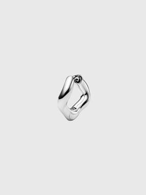 Anil 6 Huggie Earring In Silver Save More Now Online Deal Frenzy