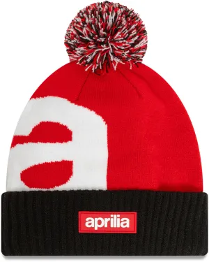 Save Big Today Limited Stock Hot Deal Aprilia Racing New Era Jaquard Cuff Knit Bobble Hat