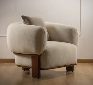 Armchair with Arms from Outar - White - 75x75x75 cm M110453369