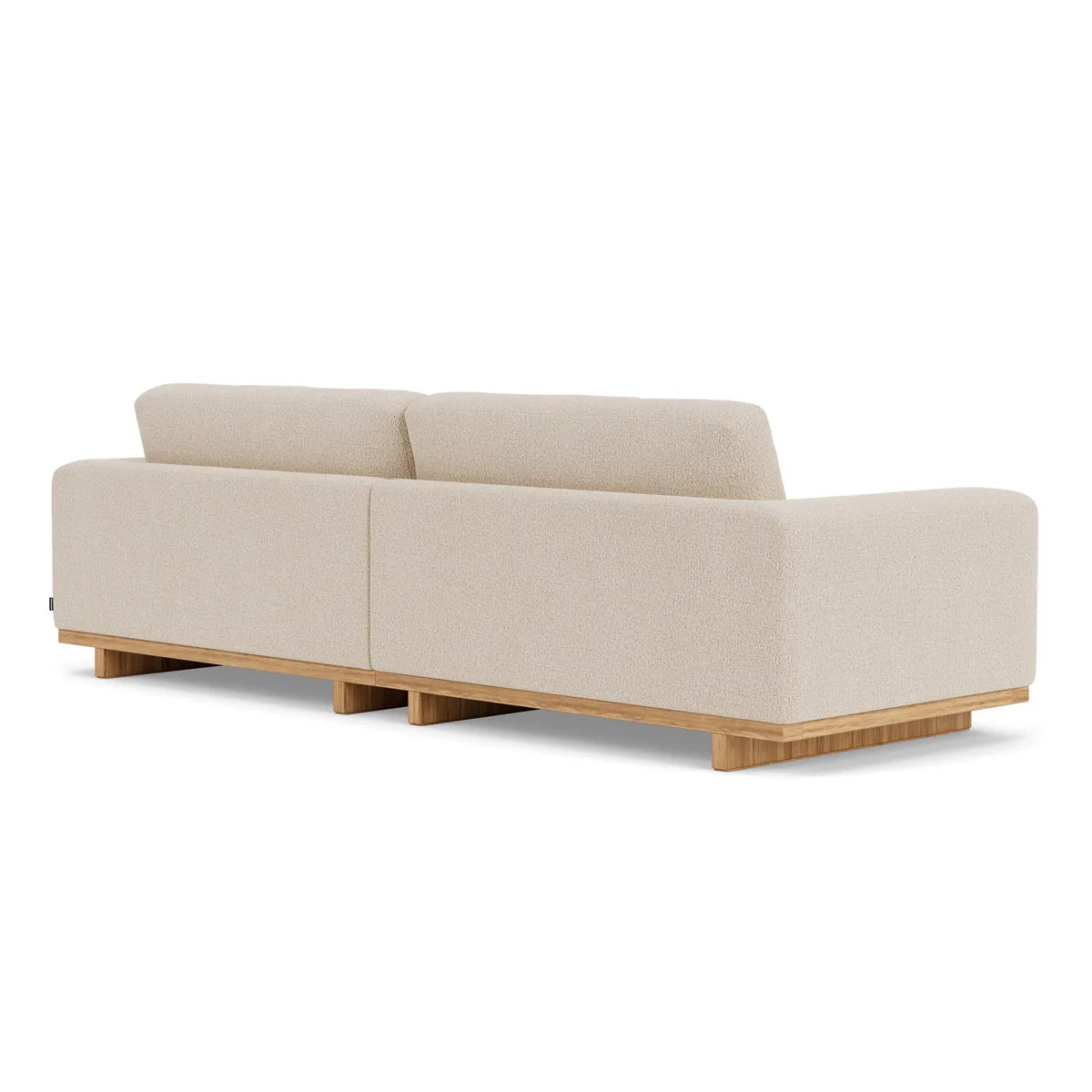 Aya Boucle 3.5 Seater Sofa