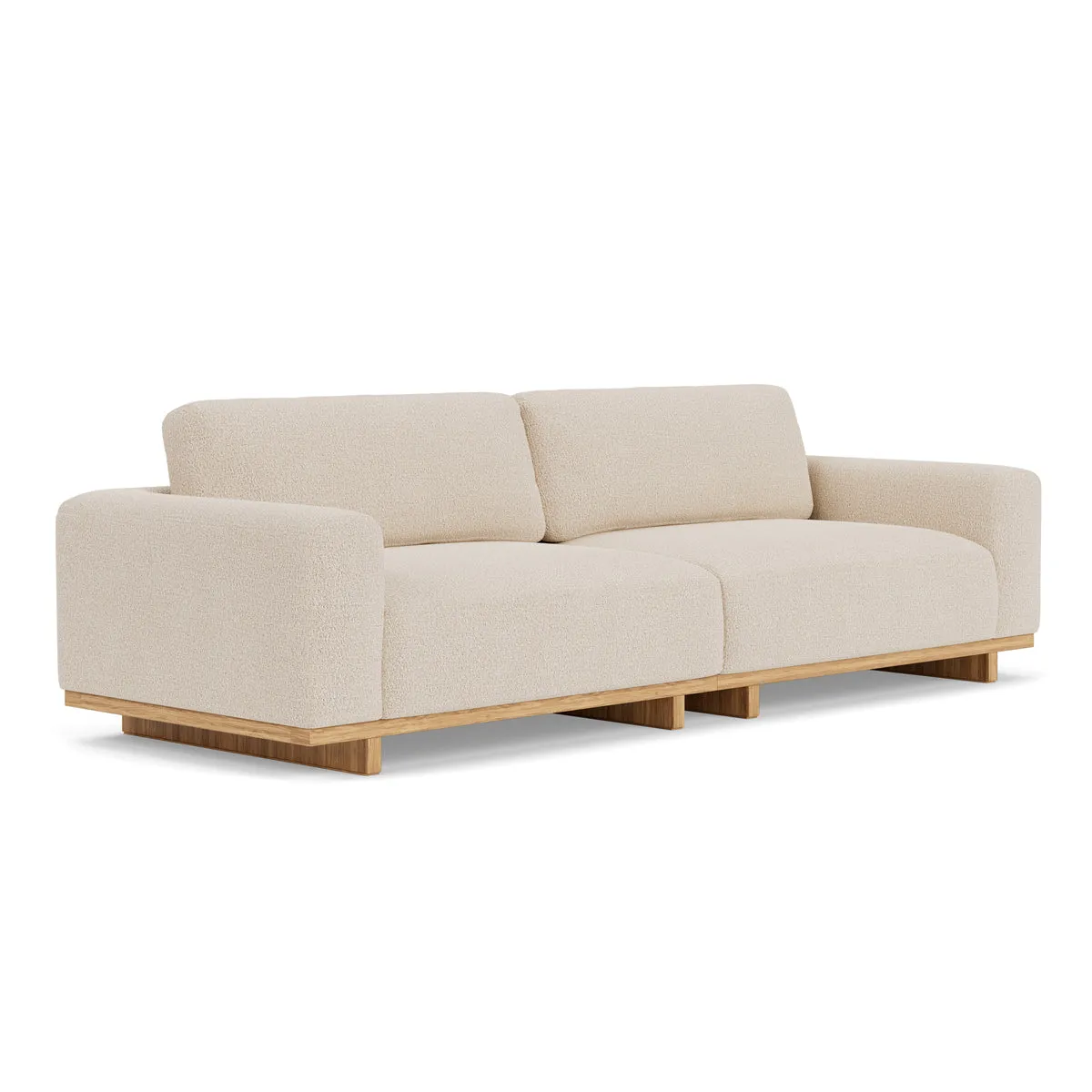 Aya Boucle 3.5 Seater Sofa