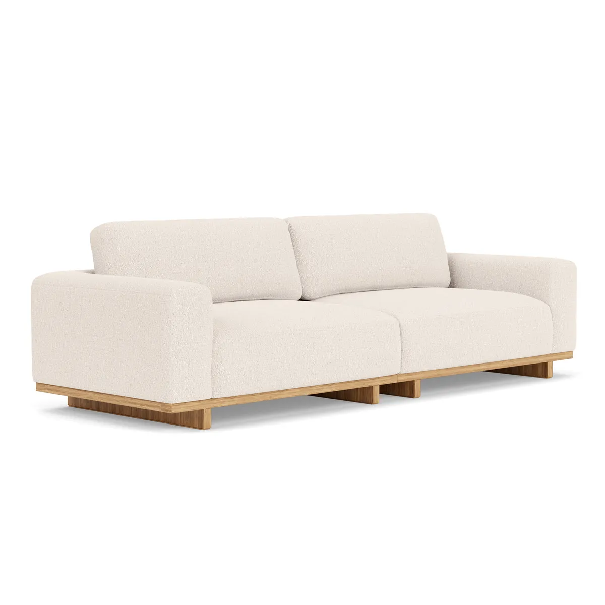 Aya Boucle 3.5 Seater Sofa