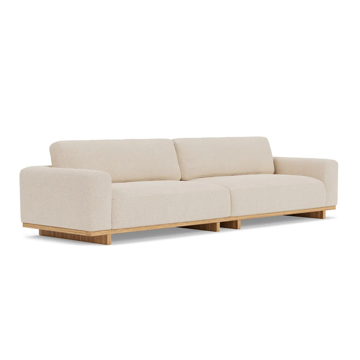 Aya Boucle 4 Seater Sofa