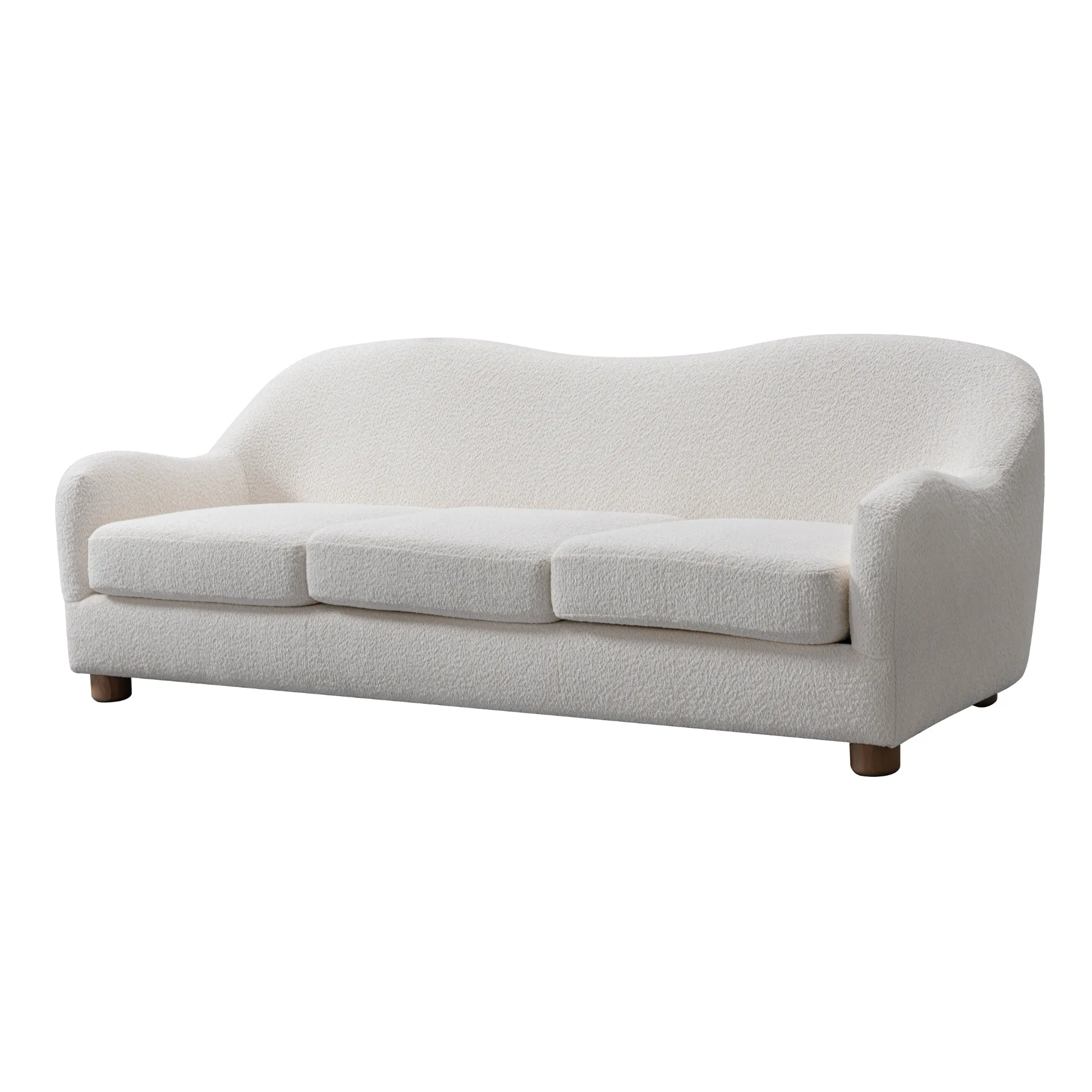 Bali Cream Boucl Sofa