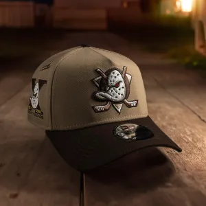 Limited Stock Offer Anaheim Ducks Nhl Camel Grey Uv / New Era 9Forty A-Frame