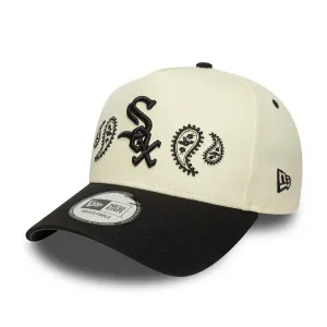 Chicago White Sox Mlb Paisley White Dark Green Uv / New Era 9Forty A-Frame Save Today Event