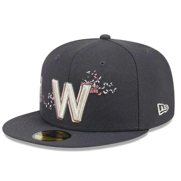 New Era 59Fifty Mlb Washington Nationals Citycon Graphite Grey / Grey Uv Fitted Cap Trending Hot Picks Grab the Deal Now