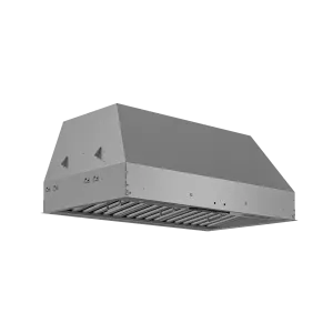 Best Range Hoods HBN33696SS 36-Inch Built-In Range Hood, 650 Max Blower Cfm, 20-1/4" Depth, Stainless Steel (Hbn3 Series)