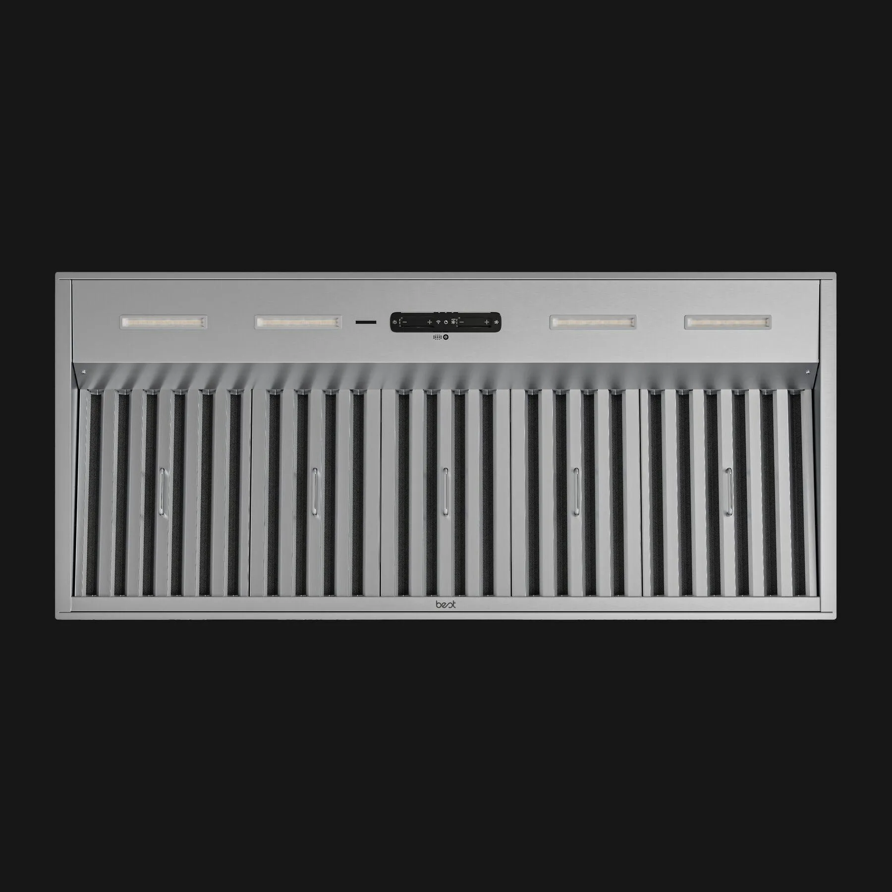 Best Range Hoods HBN548212SS 48-Inch Built-In Range Hood With True Iq Blower System, 1240 Truecfm, 23-1/2" Depth, Stainless Steel (Hbn5 Series)