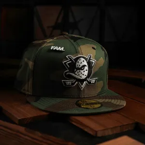 Grab Your Deal Today New Era 59Fifty Nhl Anaheim Ducks Camo / Grey Uv Fitted Cap