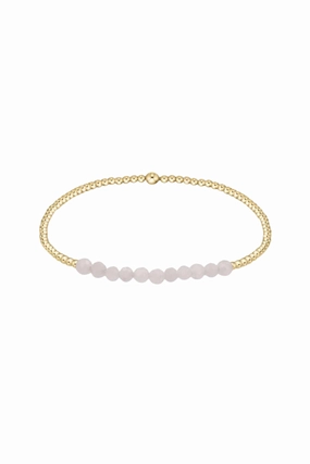 Save Big Online Hot Offer Ending Soon Gold Bliss 2Mm Bead Bracelet - Moonstone