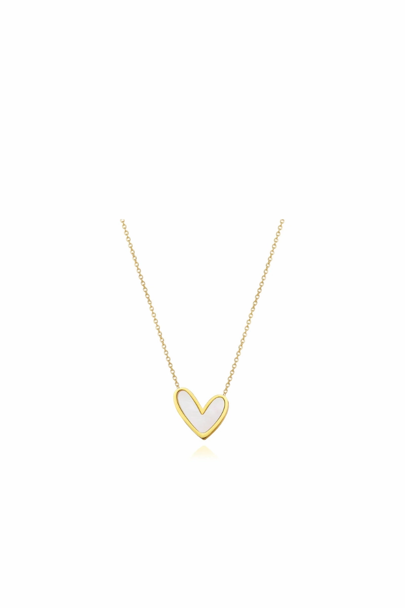 Trending Hot Picks Abigail Heart Necklace