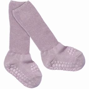 Gobabygo Lavender Glitter (Lilac Shadow) Non-Slip Socks In Bamboo Special Occasion Discount Hot Savings Alert