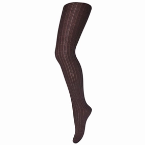 Hot Pick Online Mp 128 Wool Rib Tights 541 Dark Brown
