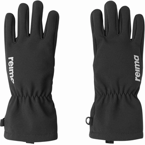 Surprise Offer Now Special Price Today Reima Softshell Gloves Tehden Black