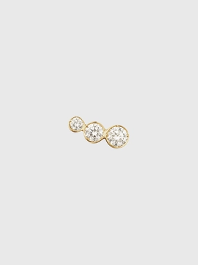 Gift Sale Event Flash Deal Today Croissant Trois Earring