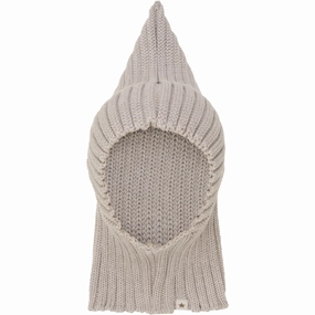 Instant Savings Inside Limited Time Discount Huttelihut Camel Melange Balaclava Pixie Wool Knit