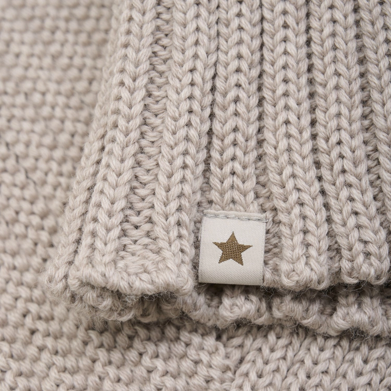 Huttelihut Camel Melange Balaclava Pixie Wool Knit Daily Deal Frenzy