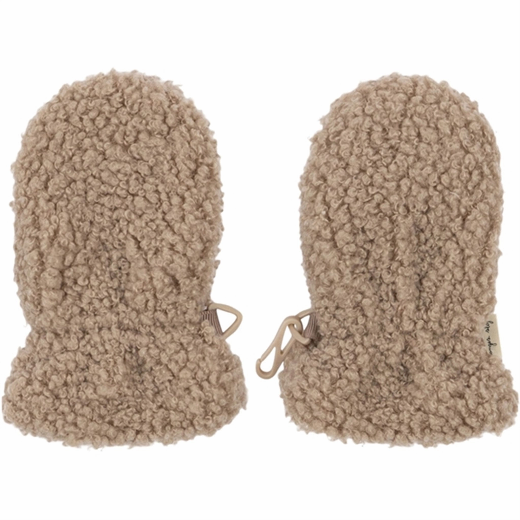 Hot Deal Alert Dont Wait! Save Today Konges Sljd Oxford Tan Grizz Teddy Baby Mittens