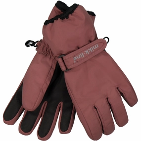 Mikk-Line Rose Brown Nylon Gloves Mega Online Discount Shop Hot Picks