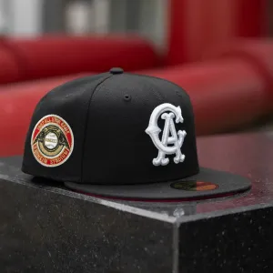 Clearance Savings Now New Era 59Fifty Mlb California Angels All Star Game 1967 Black / Scarlet Red Uv Fitted Cap