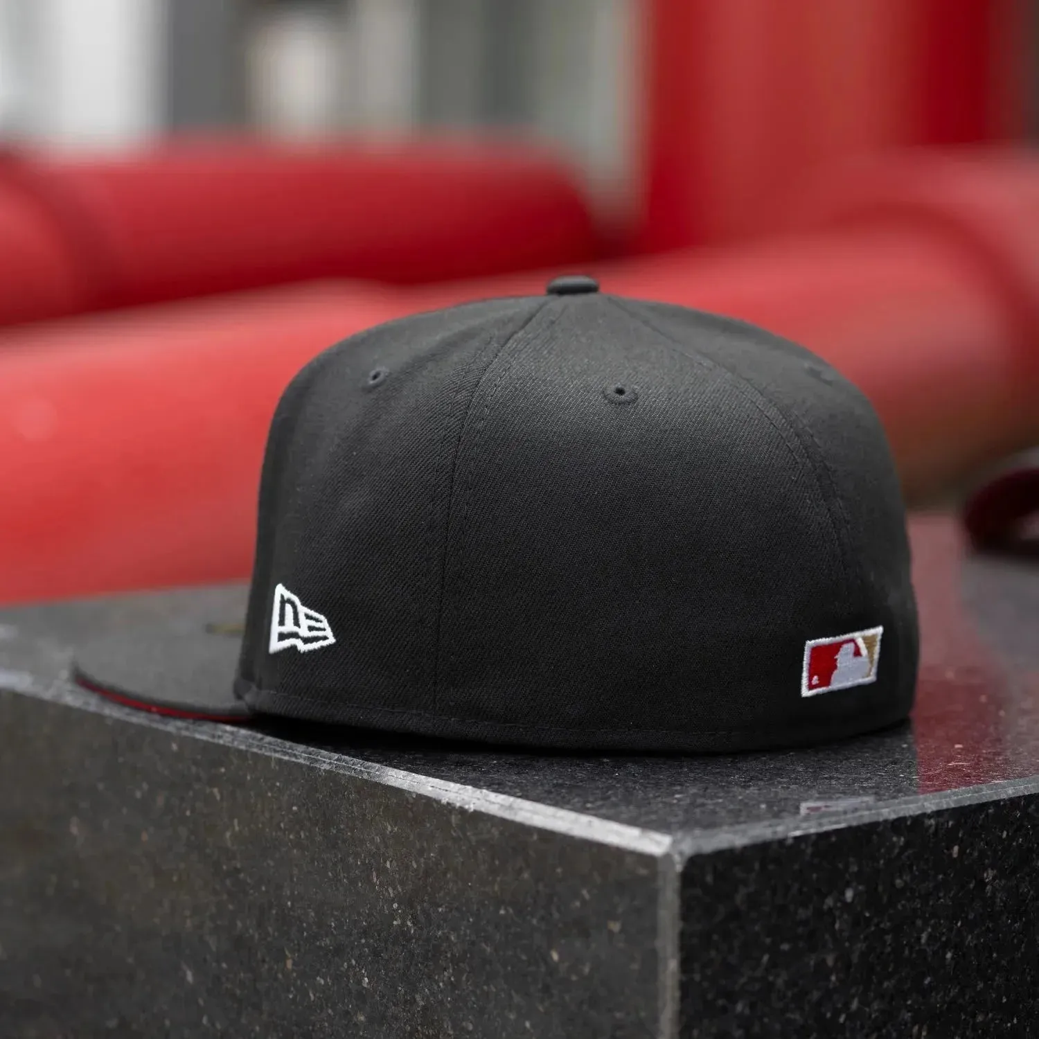 Todays Trending Deals Hot Offer Event New Era 59Fifty Mlb California Angels All Star Game 1967 Black / Scarlet Red Uv Fitted Cap