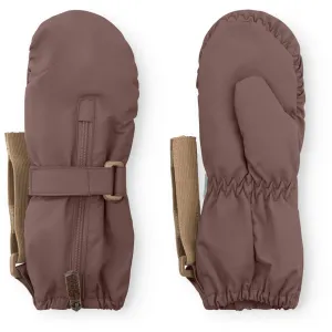 Exclusive Online Offer Mini A Ture Peppercorn Plum Matcesar Fleece Lined Mittens
