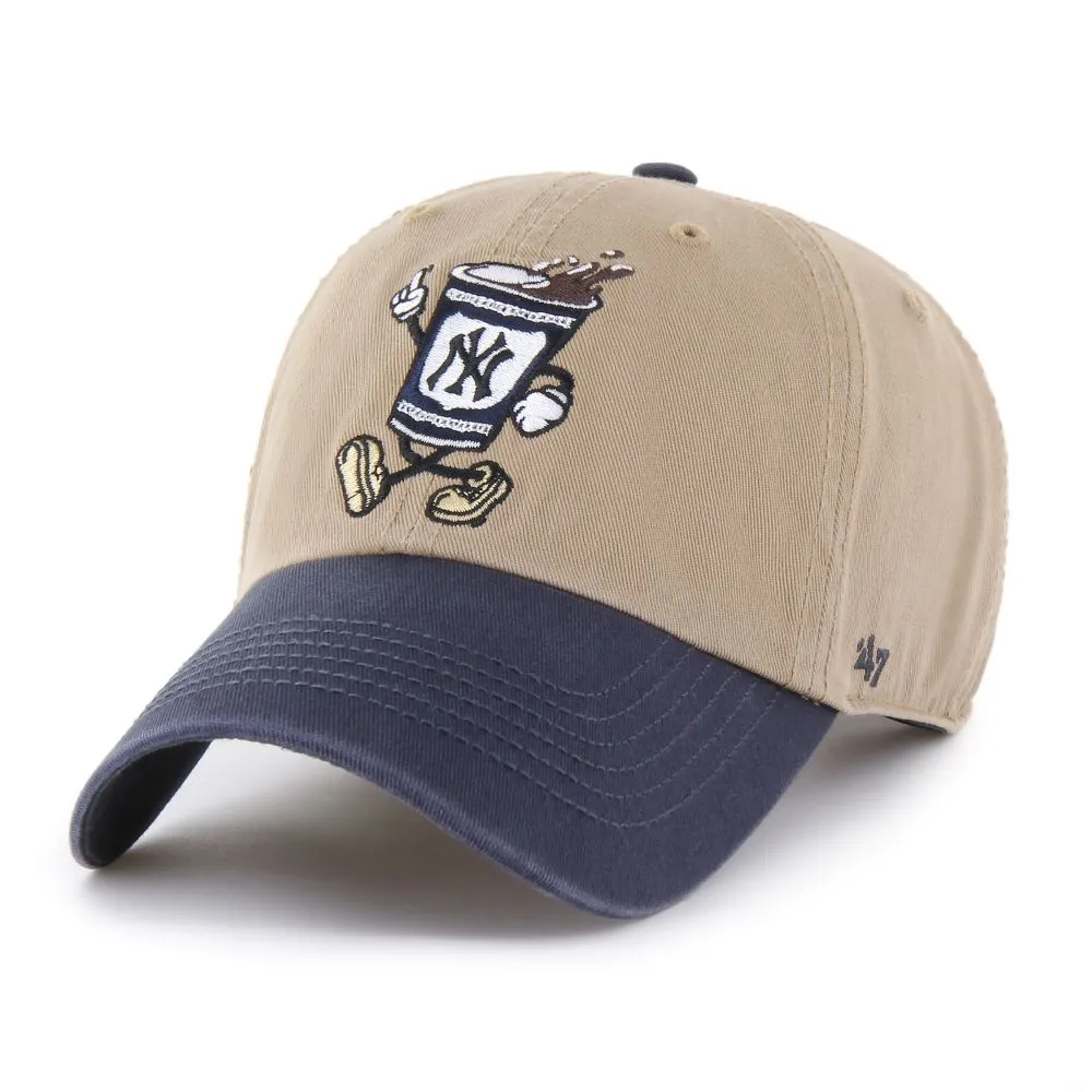 Best Deal Alert Shop & Save Today New York Yankees Khaki Cartoon Icon 47 Clean Up