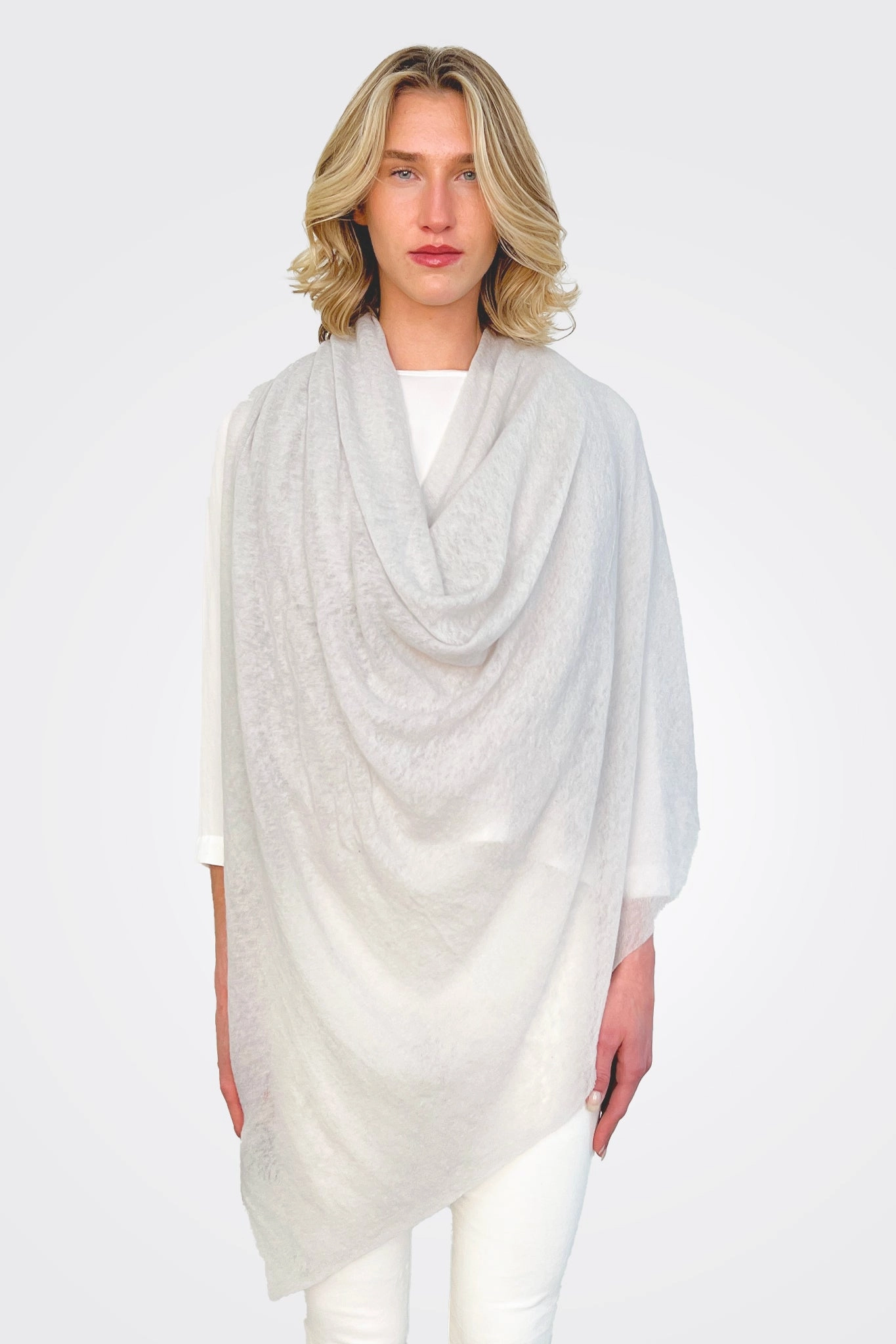 Cashmere Scarf - Grey Exclusive Holiday Deal