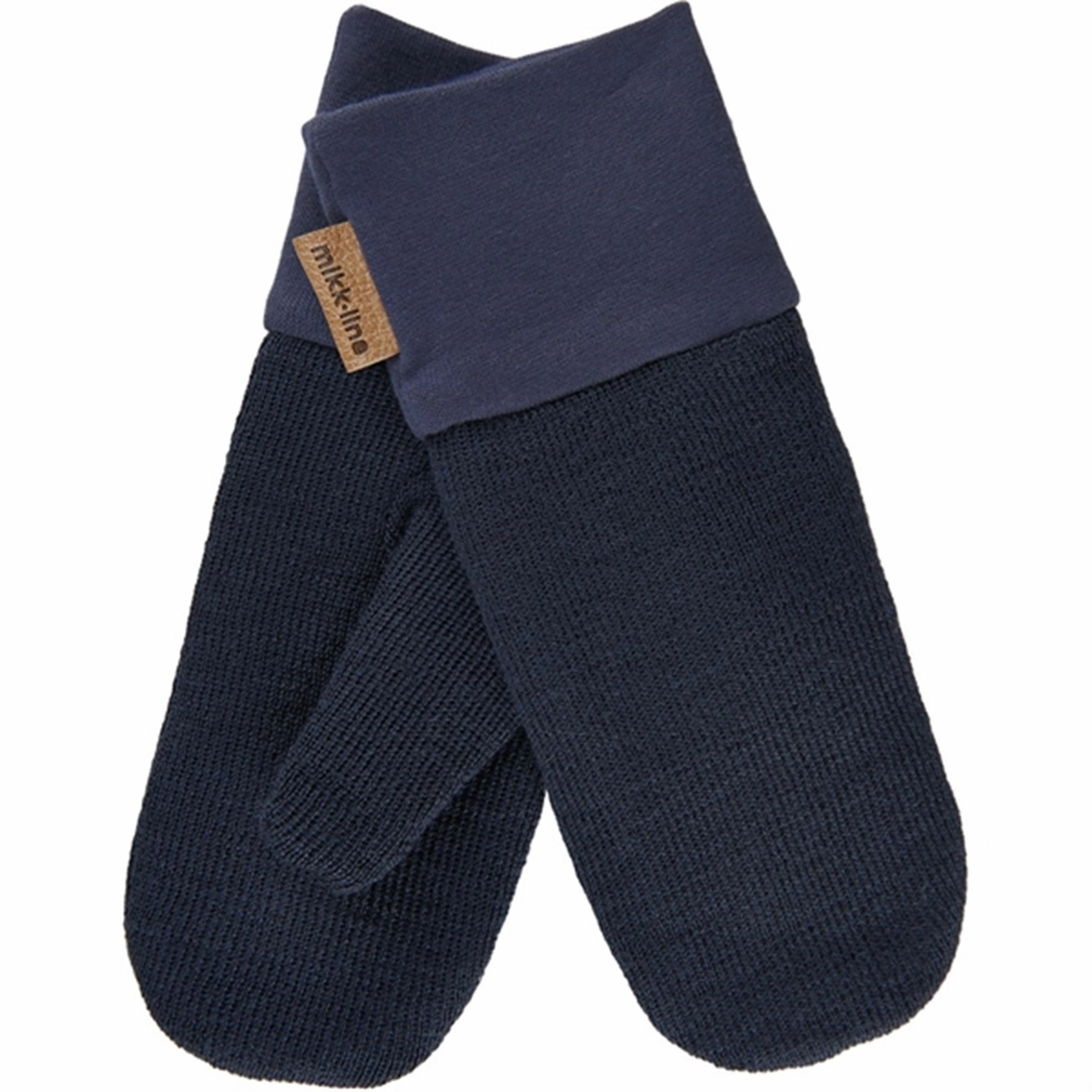 Clearance Event Mikk-Line Knitted Mittens Dark Navy