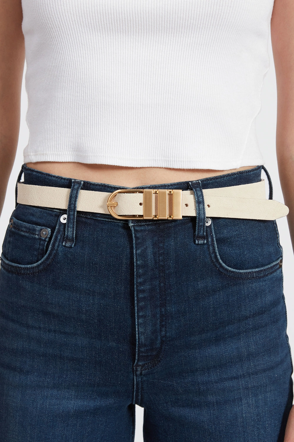 Porto Belt 20Mm In Greige Todays Steal