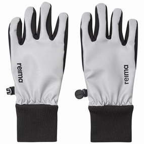 Reima Softshell Gloves Heippa Silver Sale Ending Soon