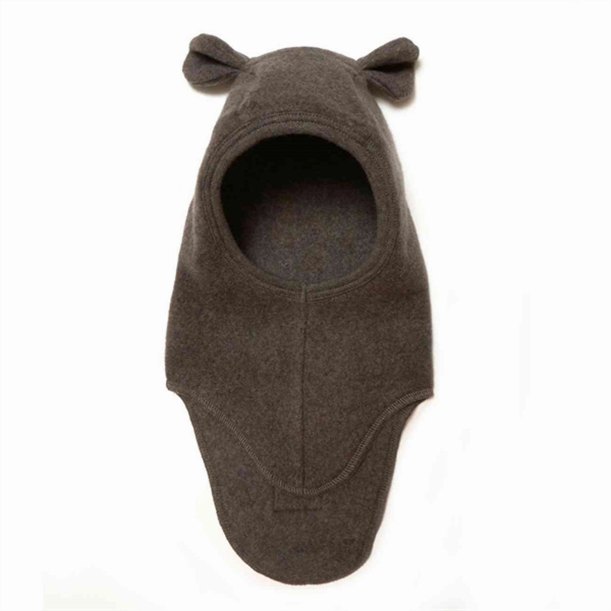 Huttelihut Teddy Balaclava Cotton Fleece W. Ears Brown Hot Deals Today