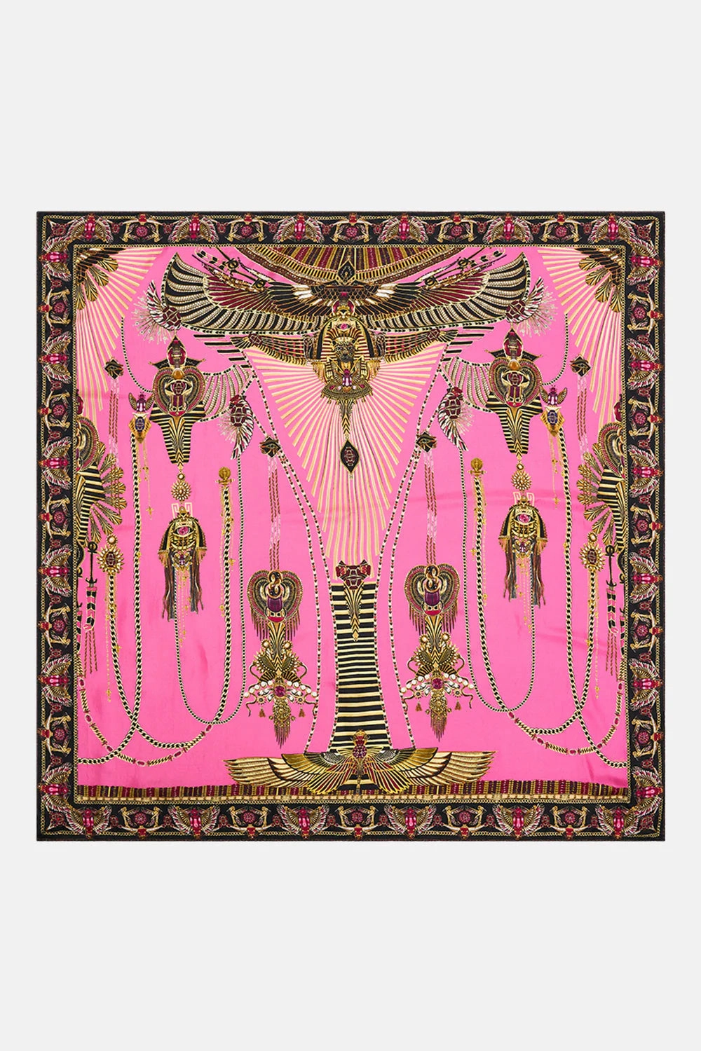 Steal the Deal Now Clearance Alert Now Large Square Scarf - Song Of The Scarab