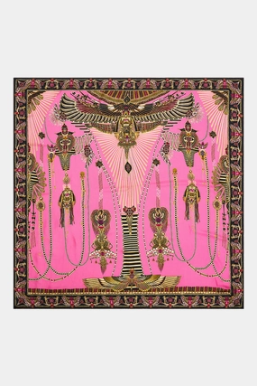 Steal the Deal Now Clearance Alert Now Large Square Scarf - Song Of The Scarab