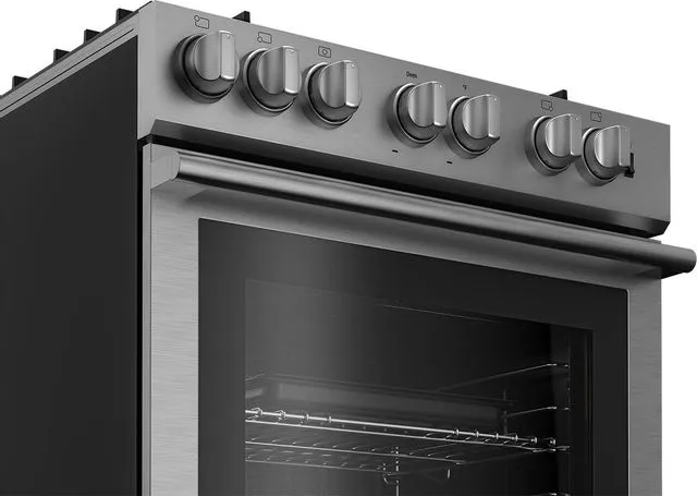 Blomberg 30" Gas Pro Style Slide-In Range - Stainless - BGR30522CSS