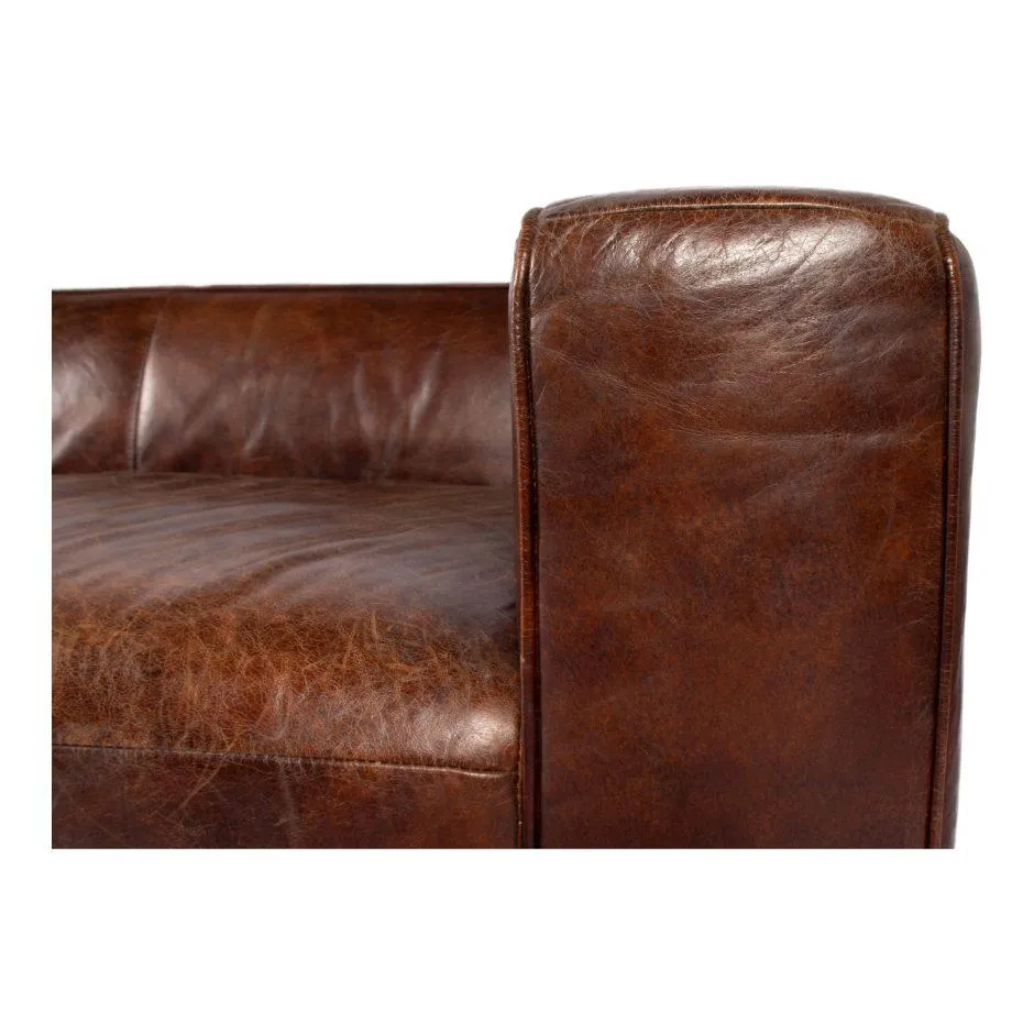 Bolton Sofa Dark Brown Leather