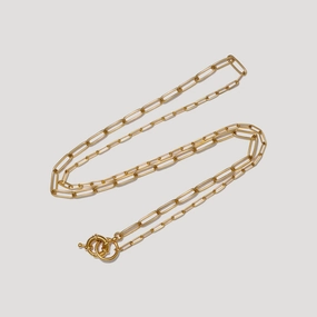 Mega Hot Offer Bon Bon Paper Clip Chain In Gold