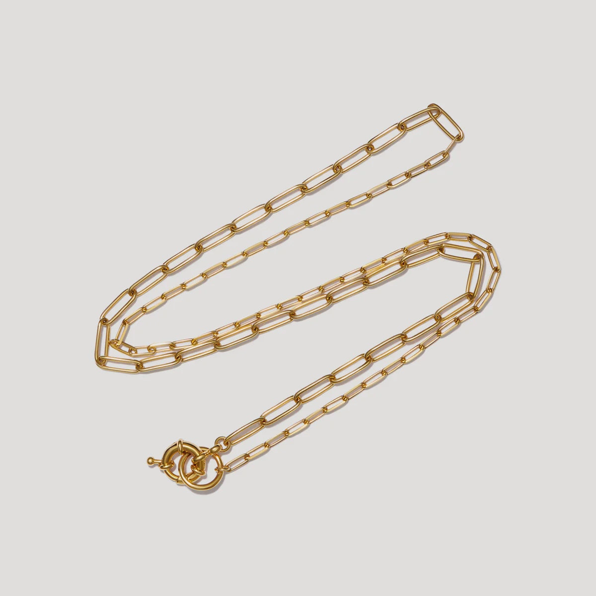 Mega Hot Offer Bon Bon Paper Clip Chain In Gold