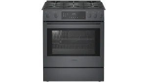 Bosch 800 Series Gas Slide-in Range - Black Stainless - HGI8046UC