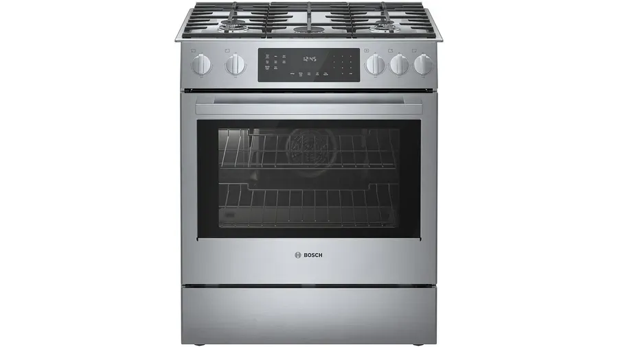 Bosch 800 Series Gas Slide-in Range - Stainless - HGI8056UC