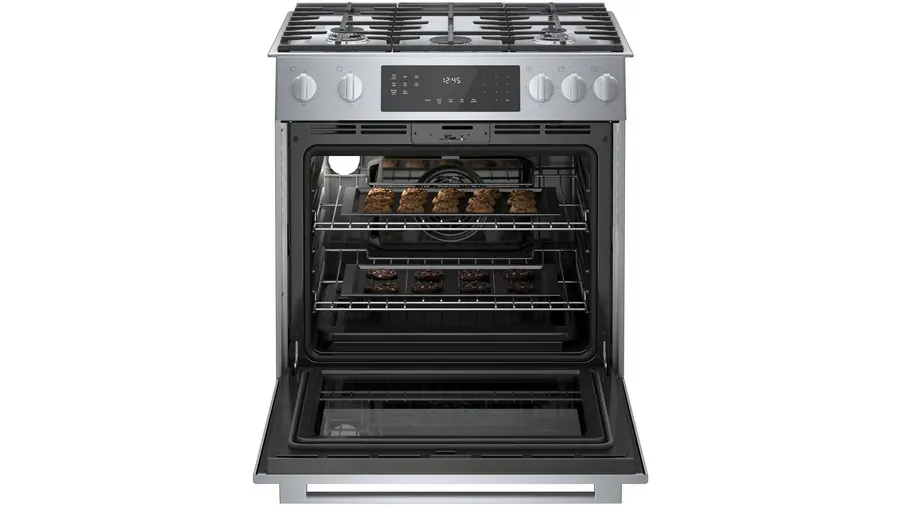 Bosch 800 Series Gas Slide-in Range - Stainless - HGI8056UC