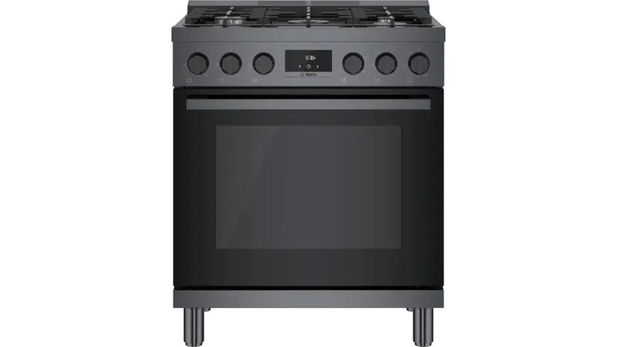 Bosch 800 Series Industrial Gas Range - Black Stainless - HGS8045UC