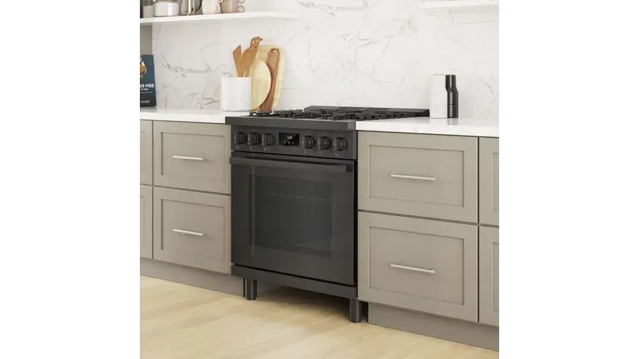 Bosch 800 Series Industrial Gas Range - Black Stainless - HGS8045UC