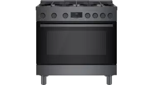 Bosch 800 Series Industrial Gas Range - Black Stainless - HGS8645UC