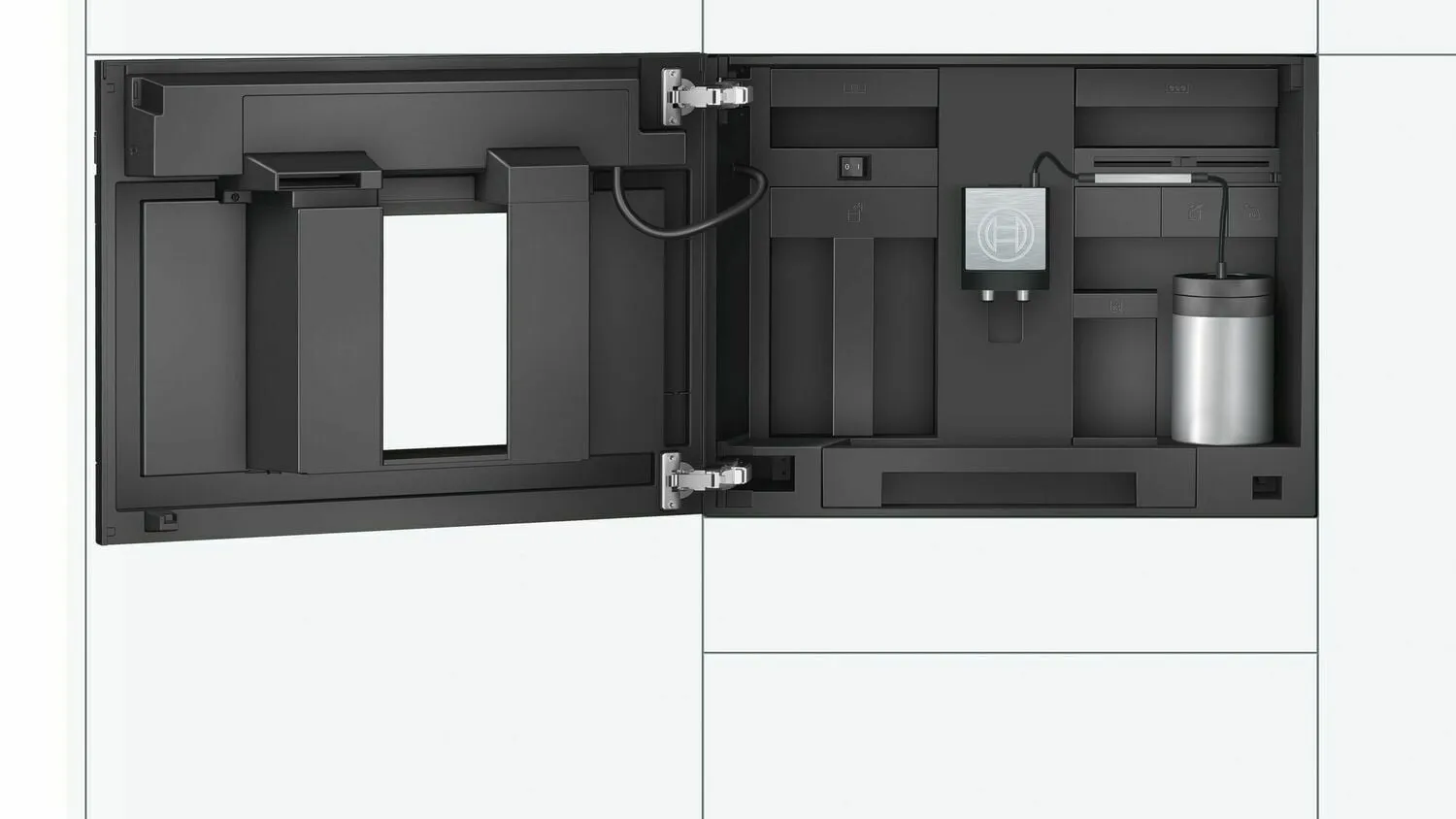 Bosch BCM8450UC 800 Series, Built-In Coffee Machine With Home Connect