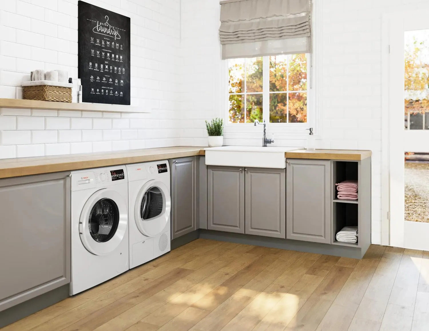 Bosch WGA14400UC 300 Series Compact Washer 1400 Rpm
