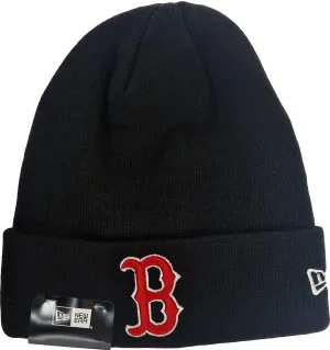 Boston Red Sox New Era League Essential Team Cuff Black Beanie Dont Miss This Deal Best Seller Discount
