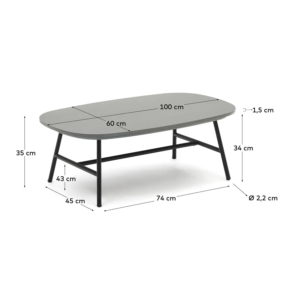 Bramant Outdoor Coffee Table